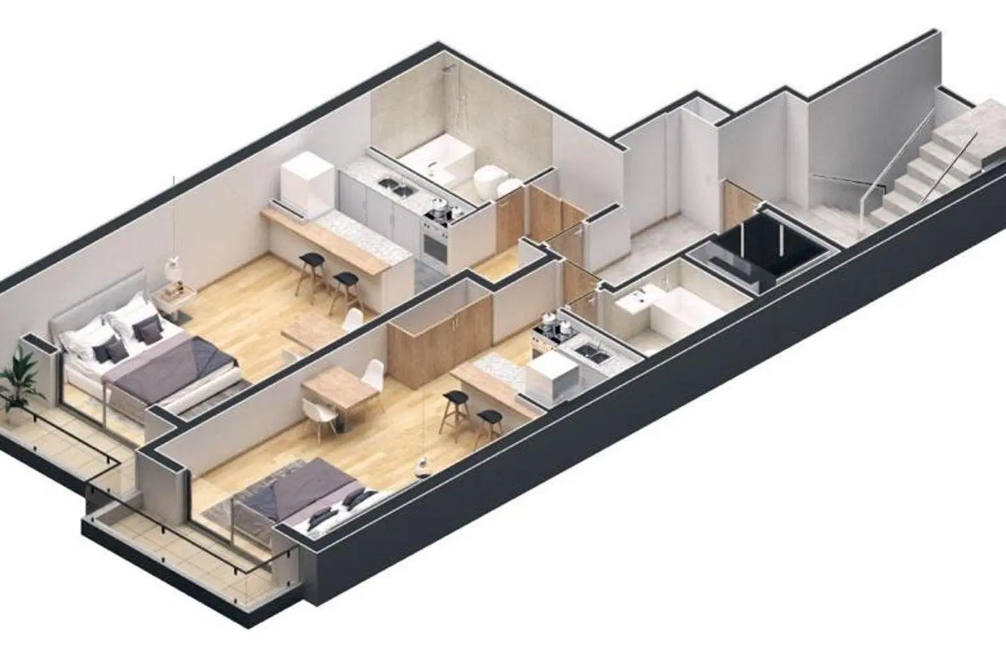 VENTA DEPARTAMENTO 2 DORMITORIOS POZO AMENITIES 3