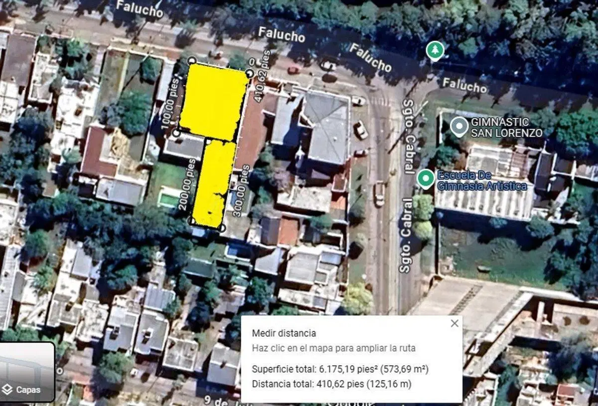 LOTE CONSTRUCTORA 573 M2. CENTRO RIO- SAN LORENZO 2