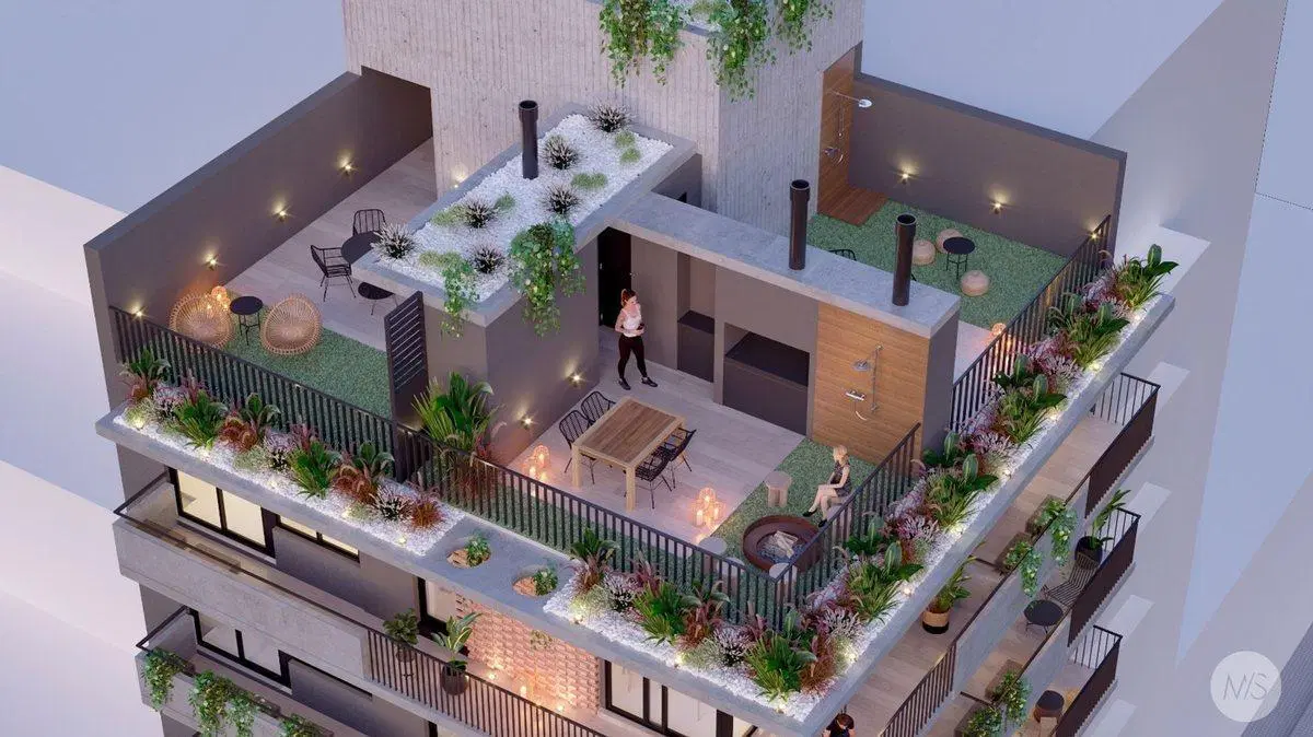 DEPARTAMENTO UN DORMITORIO EN VENTA TERRAZA CUOTAS 4