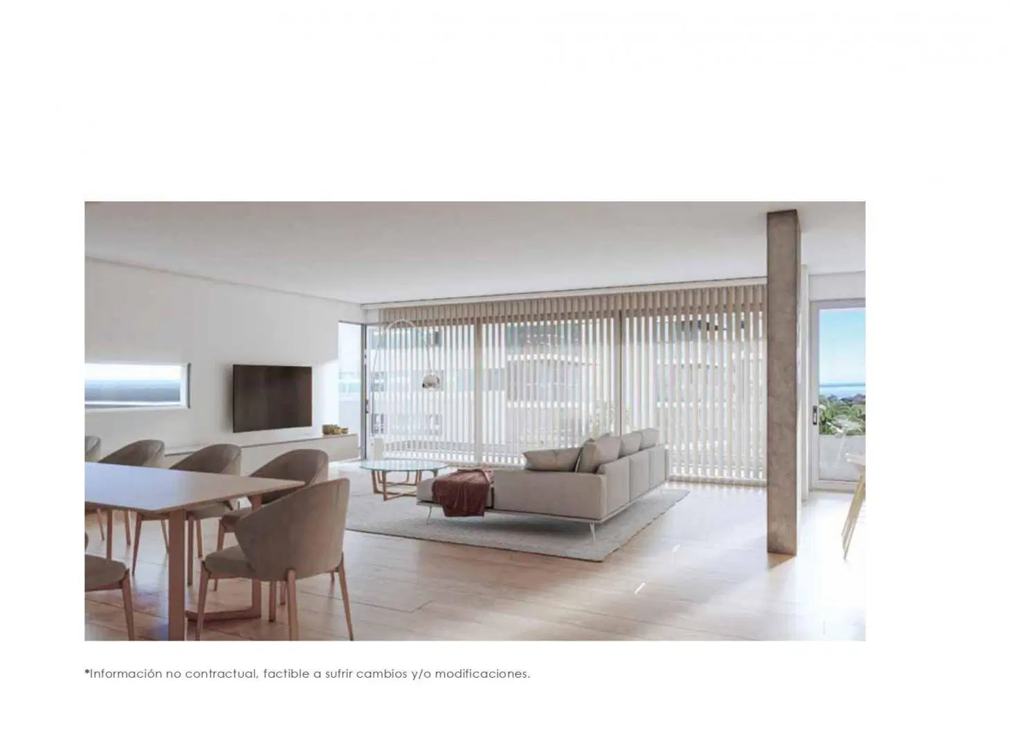 Departamento 3 dormitorios con terraza Exclusiva 2