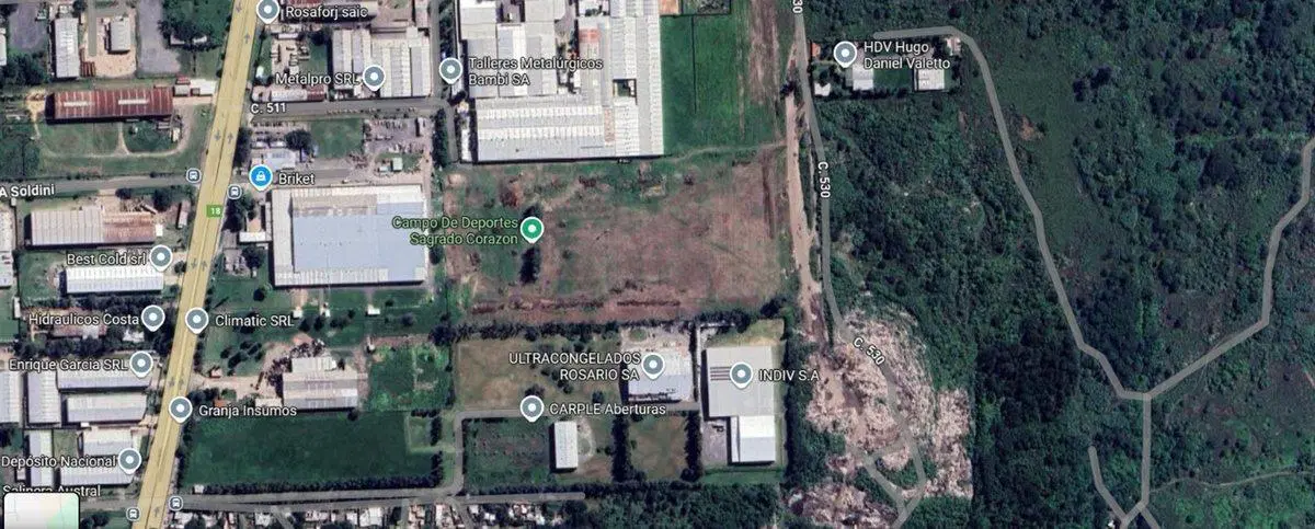Venta terreno Ov. Lagos 7500. Apto uso industrial 2