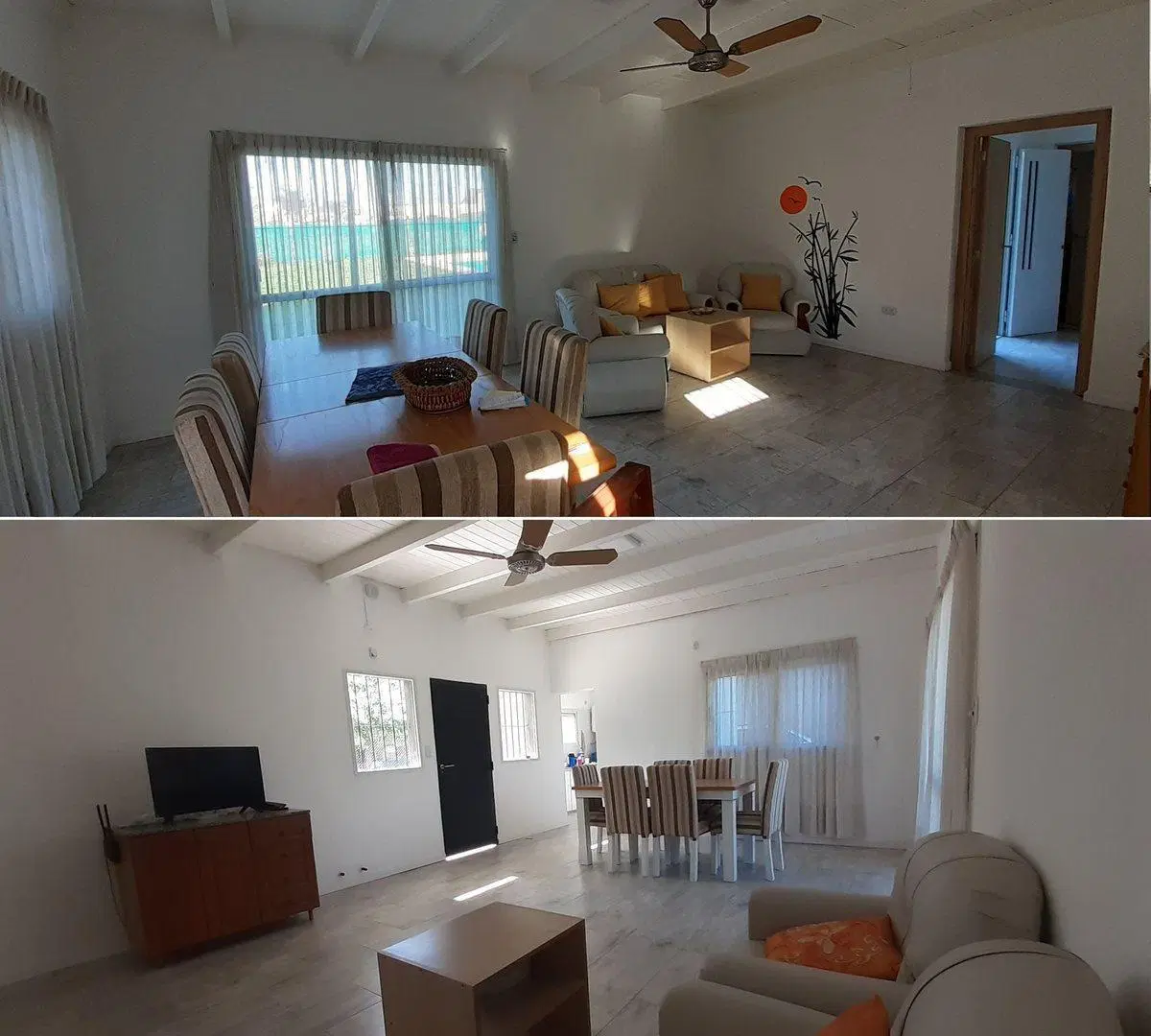 Alquiler Temporario Casa dos dormitorios ,pileta 4