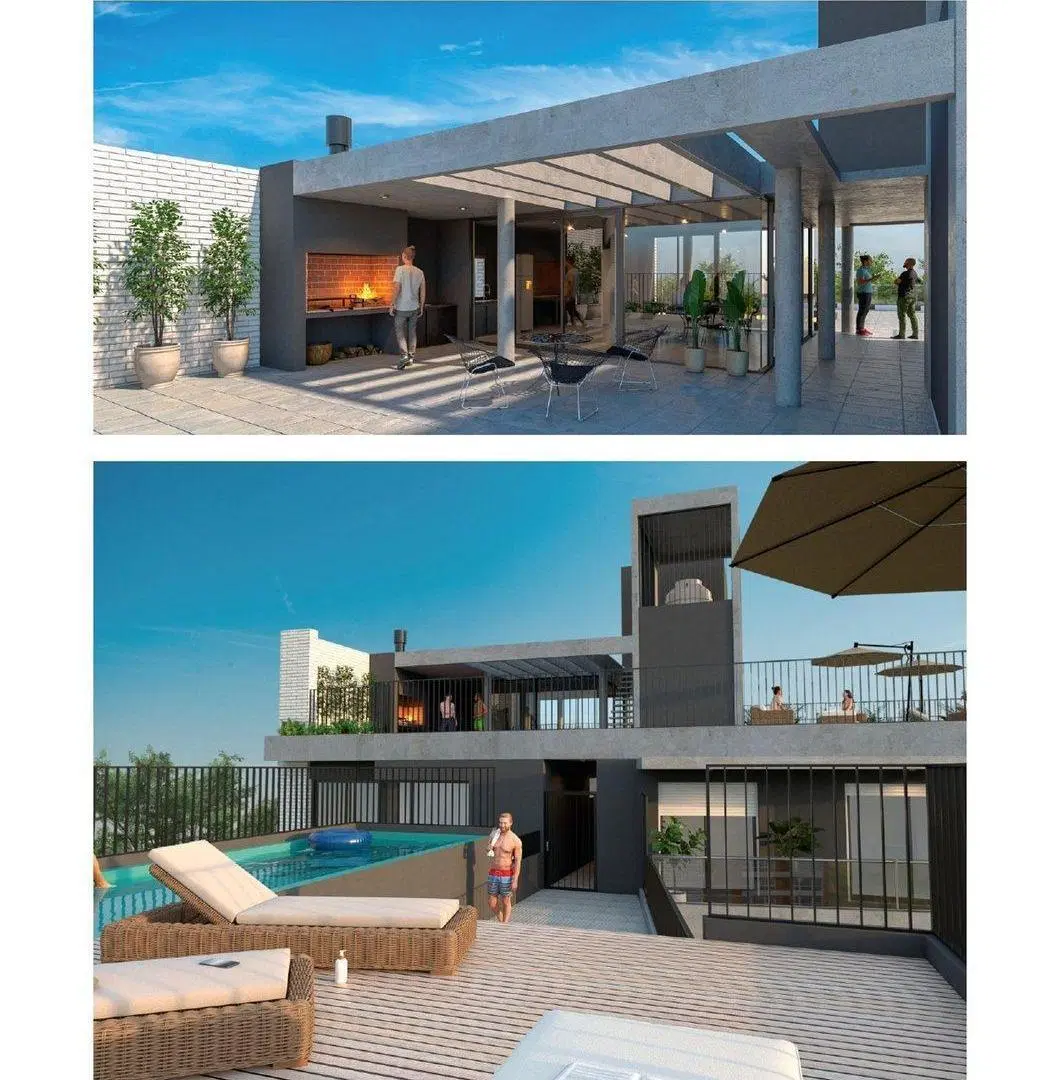 Venta departamento dos dormitorios amenities 3