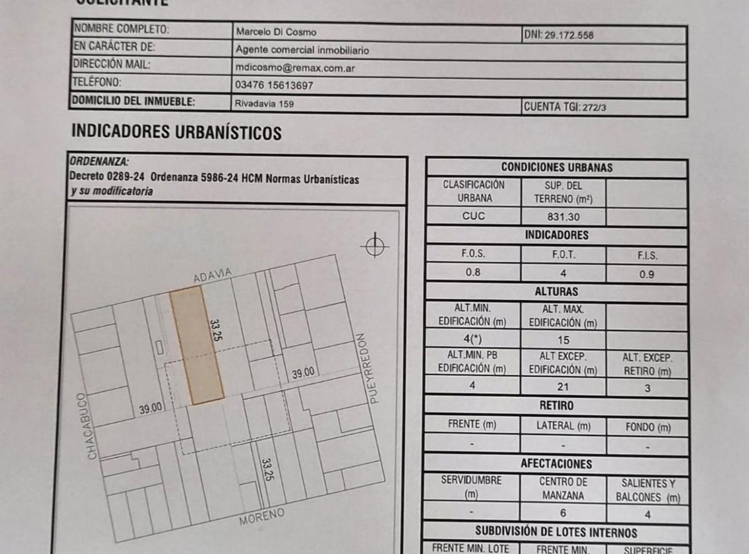 Foto de VENTA LOTE ideal constructora CENTRO BAIGORRIA, imagen 5