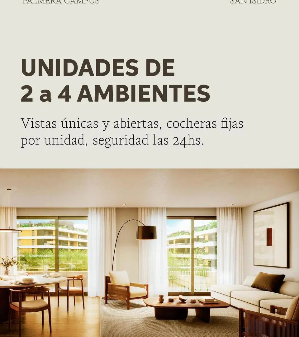 Palmeras Campus departamento en Venta 3