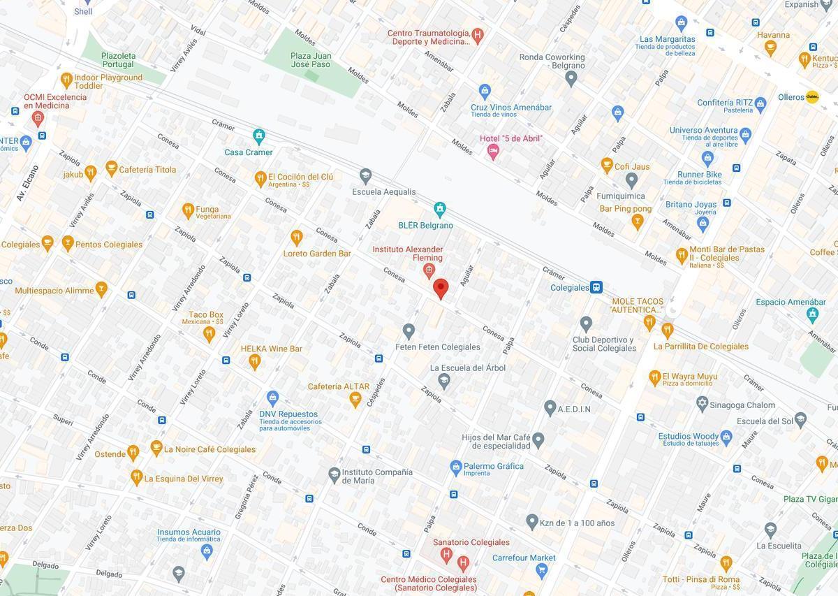 Departamento en Venta - 2 Dorm. 1 Baño - 54 m² - Colegiales 3