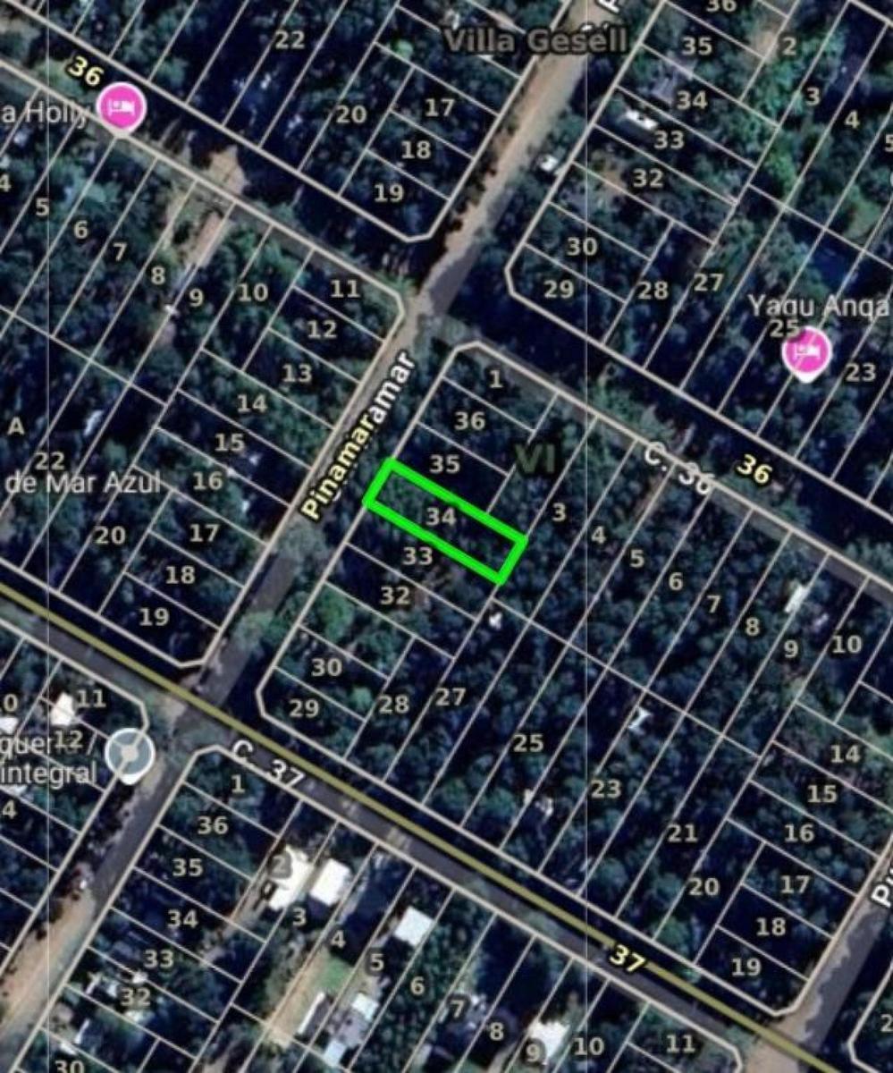 Terreno en Venta - 350 m² - Mar Azul 2