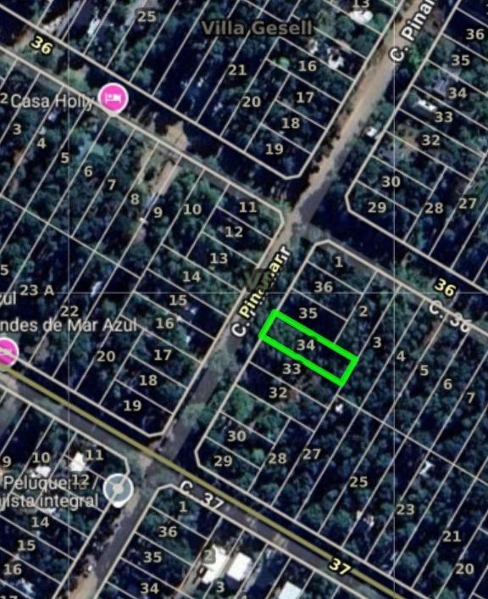 Terreno en Venta - 350 m² - Mar Azul 1
