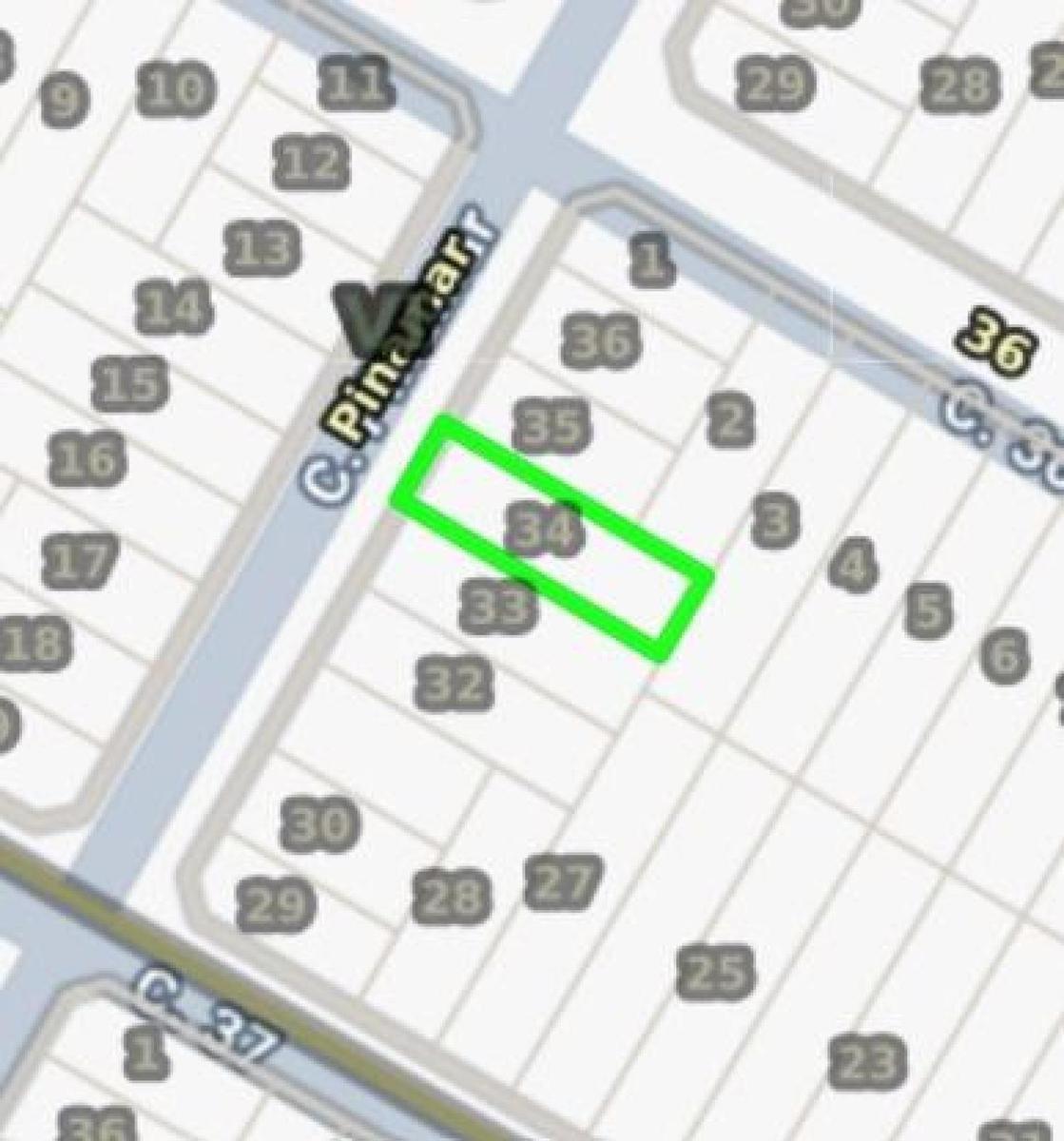 Terreno en Venta - 350 m² - Mar Azul 5