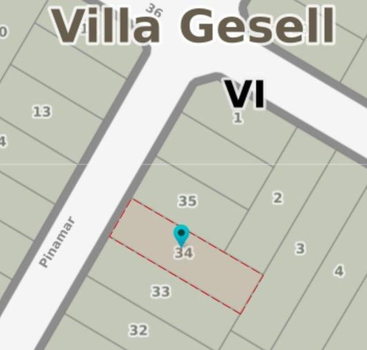 Terreno en Venta - 350 m² - Mar Azul 5
