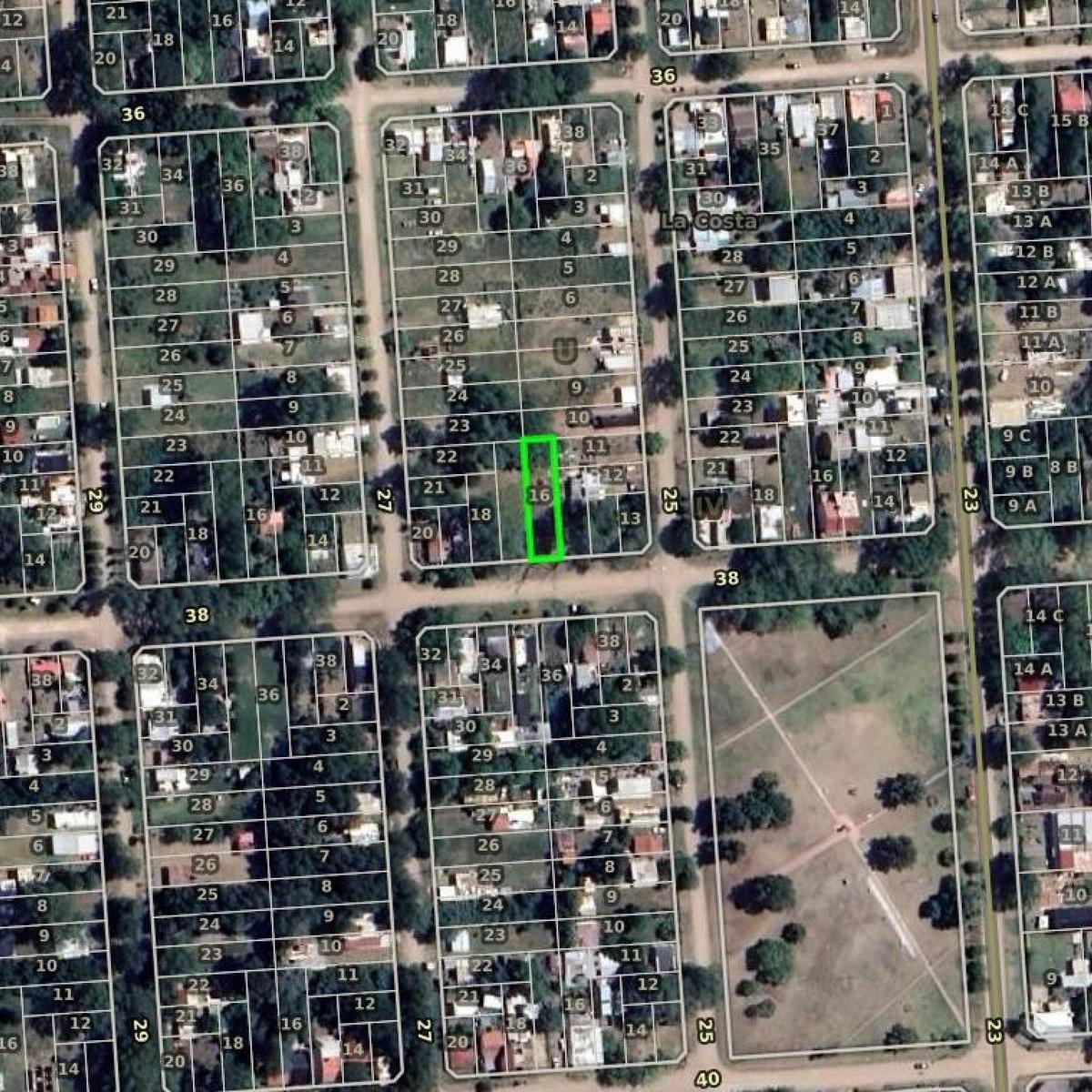 Terreno Venta 10x40 m - 400 m² Totales - Las Toninas 1