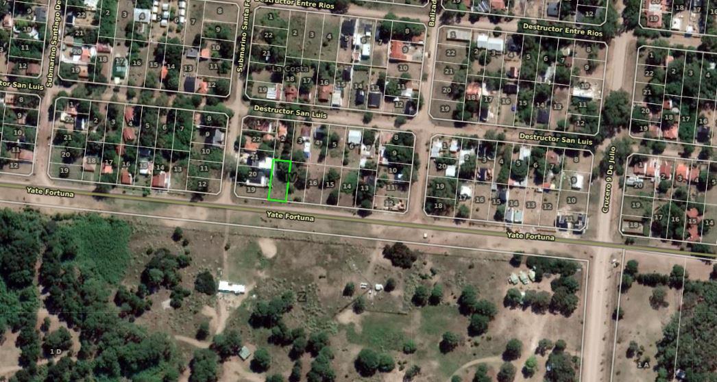 Terreno Venta 15 X 35.92 m - 539 m 2 Totales - Aguas Verdes 3
