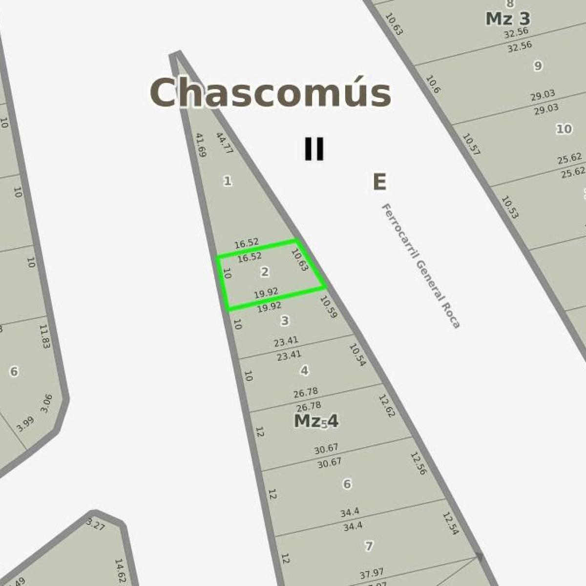Terreno en Venta - 181 m² - Chascomús 3