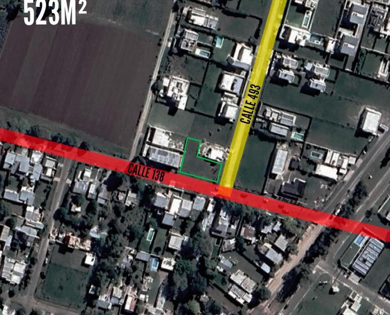 Terreno en venta - 523mts2 - Joaquin Gorina, La Plata
