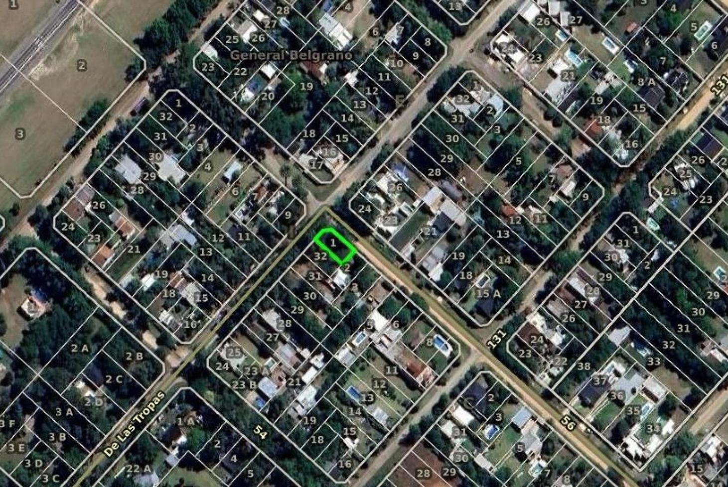 Casa en venta - 2 Dormitorios 1 Baño - Cochera - 200Mts2 - General Belgrano
