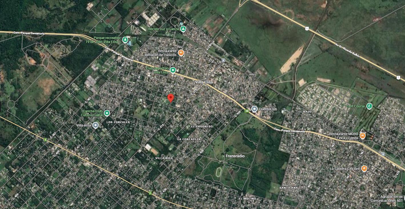 Terreno en venta - 454Mts2 - Villa Elisa