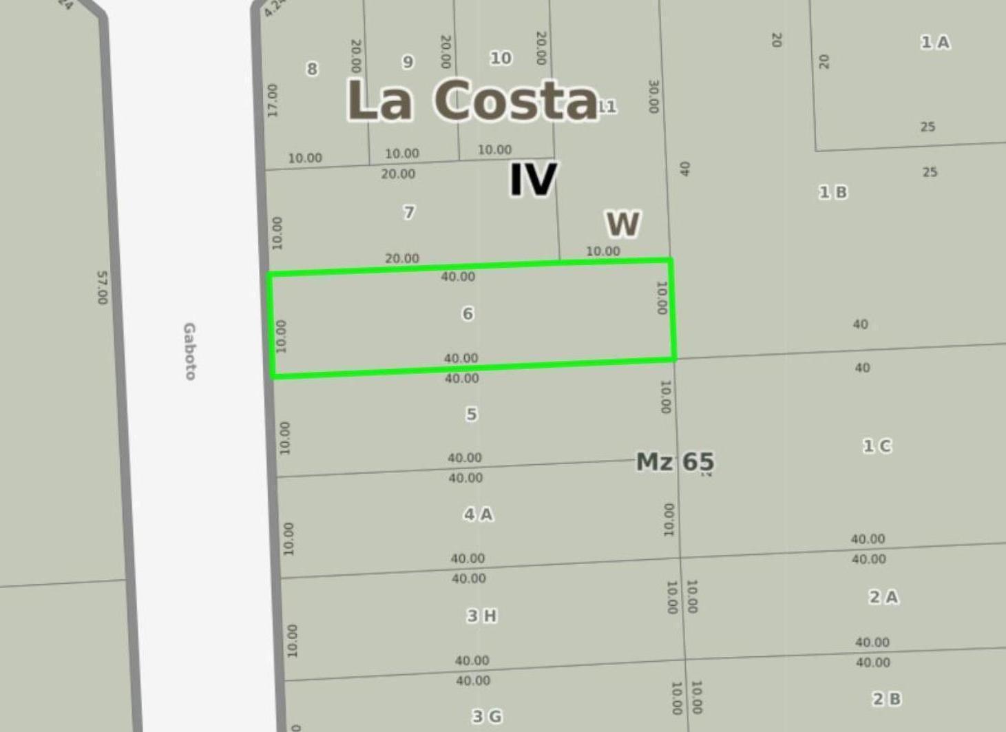 Terreno en venta - 400Mts2 - San Bernardo del Tuyú