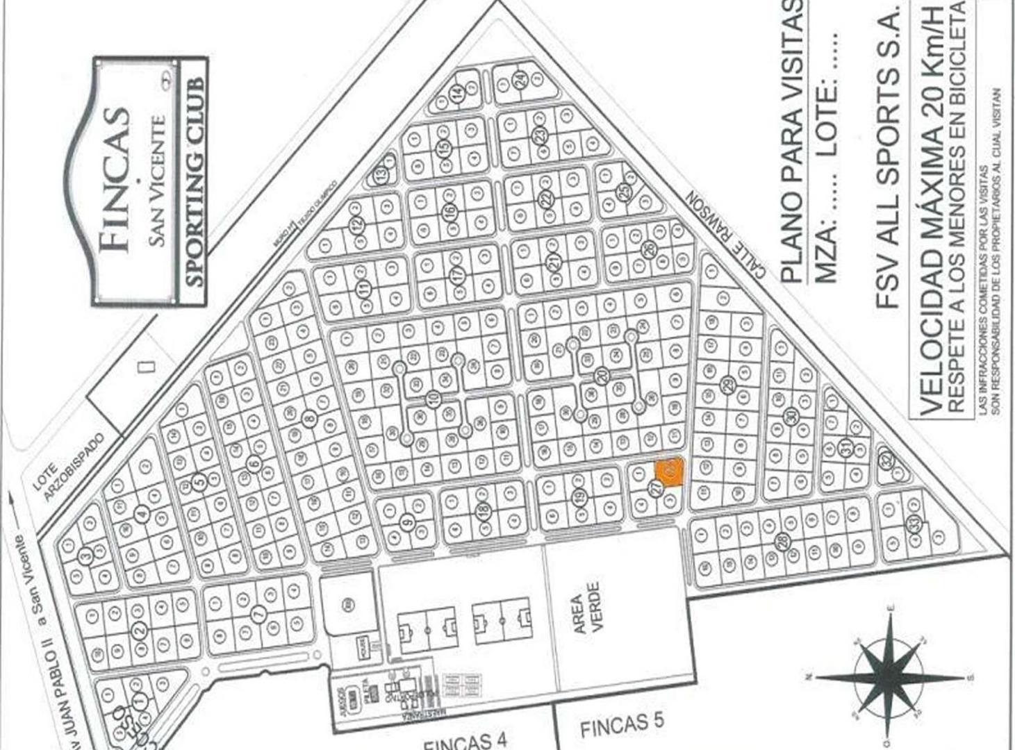 Terreno en venta - 2.312Mts2 - Fincas de San Vicente