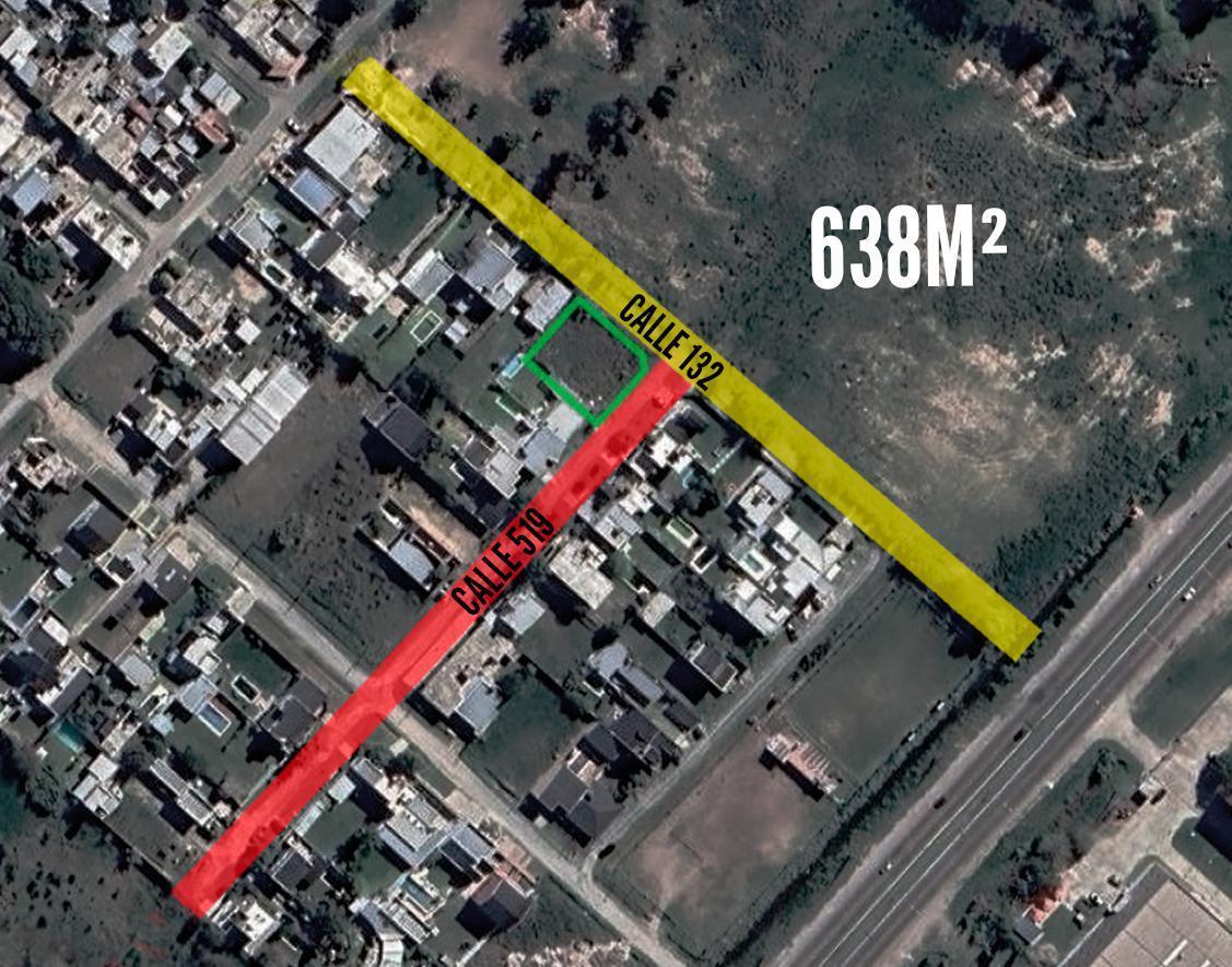 Terreno en venta - 638Mts2 - Gambier, Hernández, La Plata