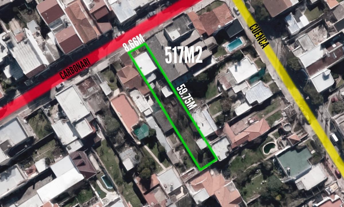 Terreno en venta - 528mts2 - Ezpeleta Este