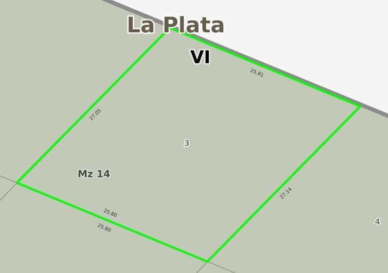 Terreno en venta - 651Mts2 - Villa Elisa, La Plata