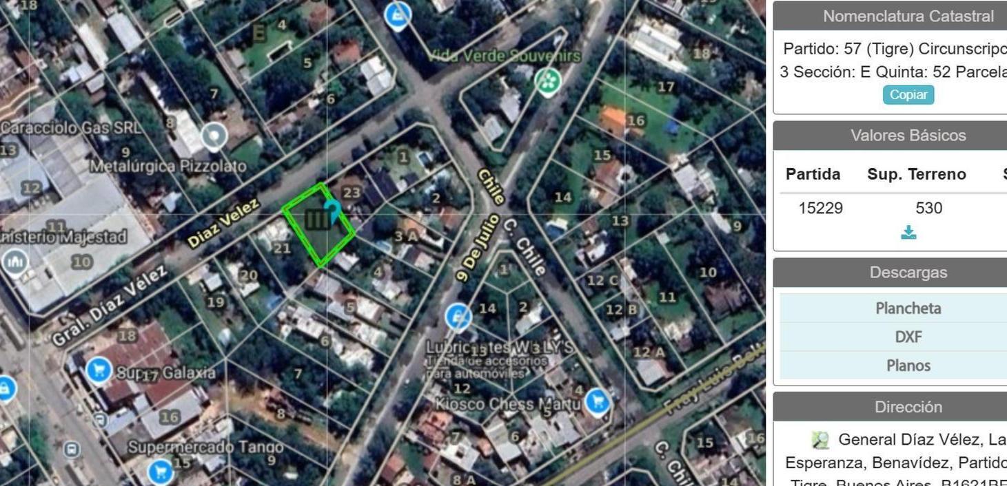 Terreno en venta - 530Mts2 - Benavidez, Tigre