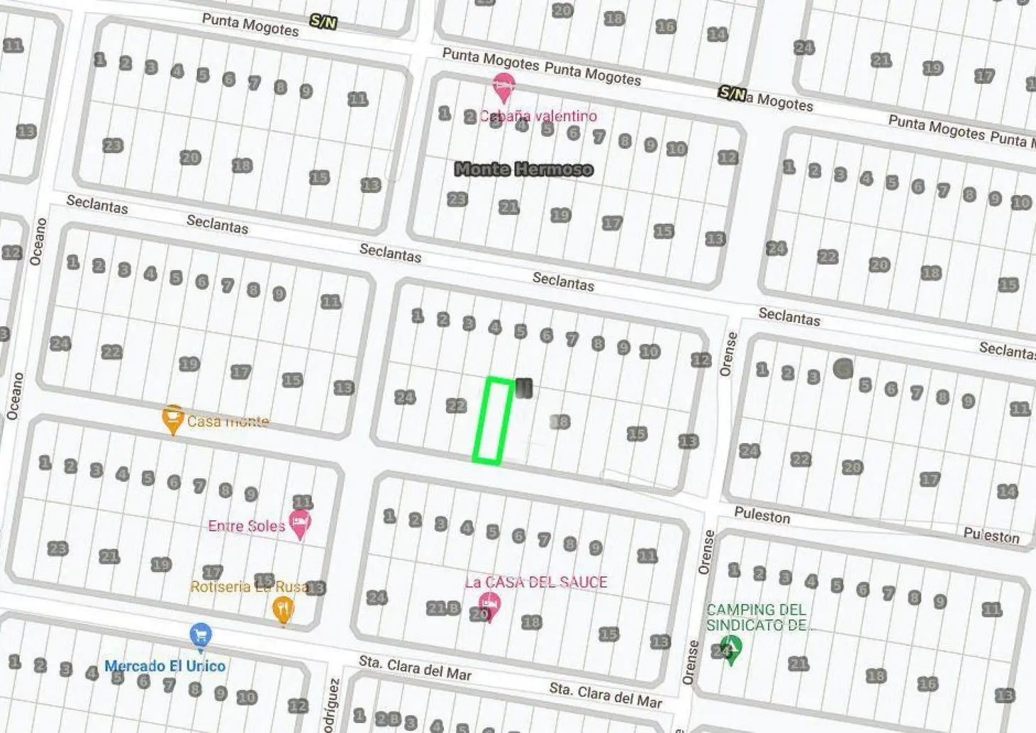 Terreno en venta - 11 x 35mts - 385mts2 - Balneario Sauce Grande 2