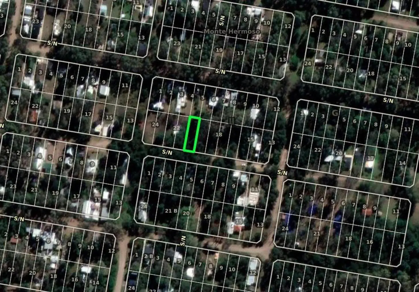 Terreno en venta - 11 x 35mts - 385mts2 - Balneario Sauce Grande 3