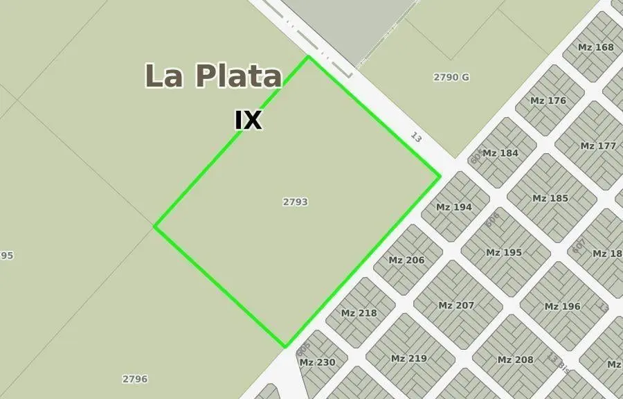 Campo en venta - 82.144mts2 - La Plata 1