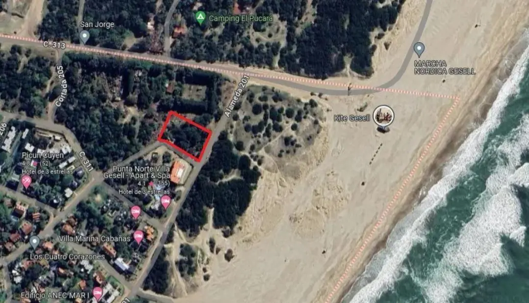 Terreno en venta - 2.135mts2 - Villa Gesell 1