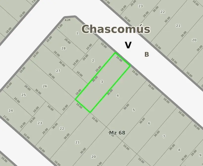 Terreno en venta - 300Mts2 - Chascomus 2