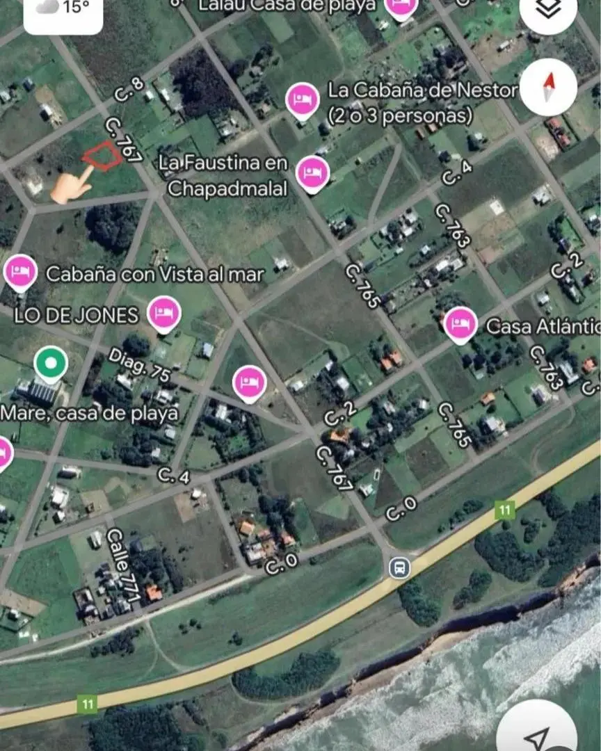 Terreno en venta - 599Mts2 - Chapadmalal 1