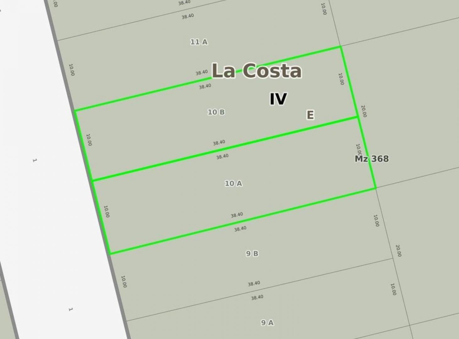 Terreno en venta - 768Mts2 - San Clemente del Tuyú