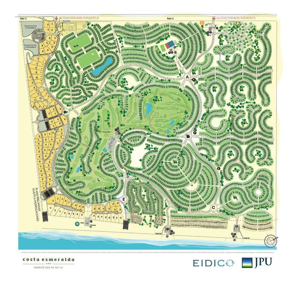 Terreno en venta - 850Mts2 - Barrio Ecuestre, Costa Esmeralda