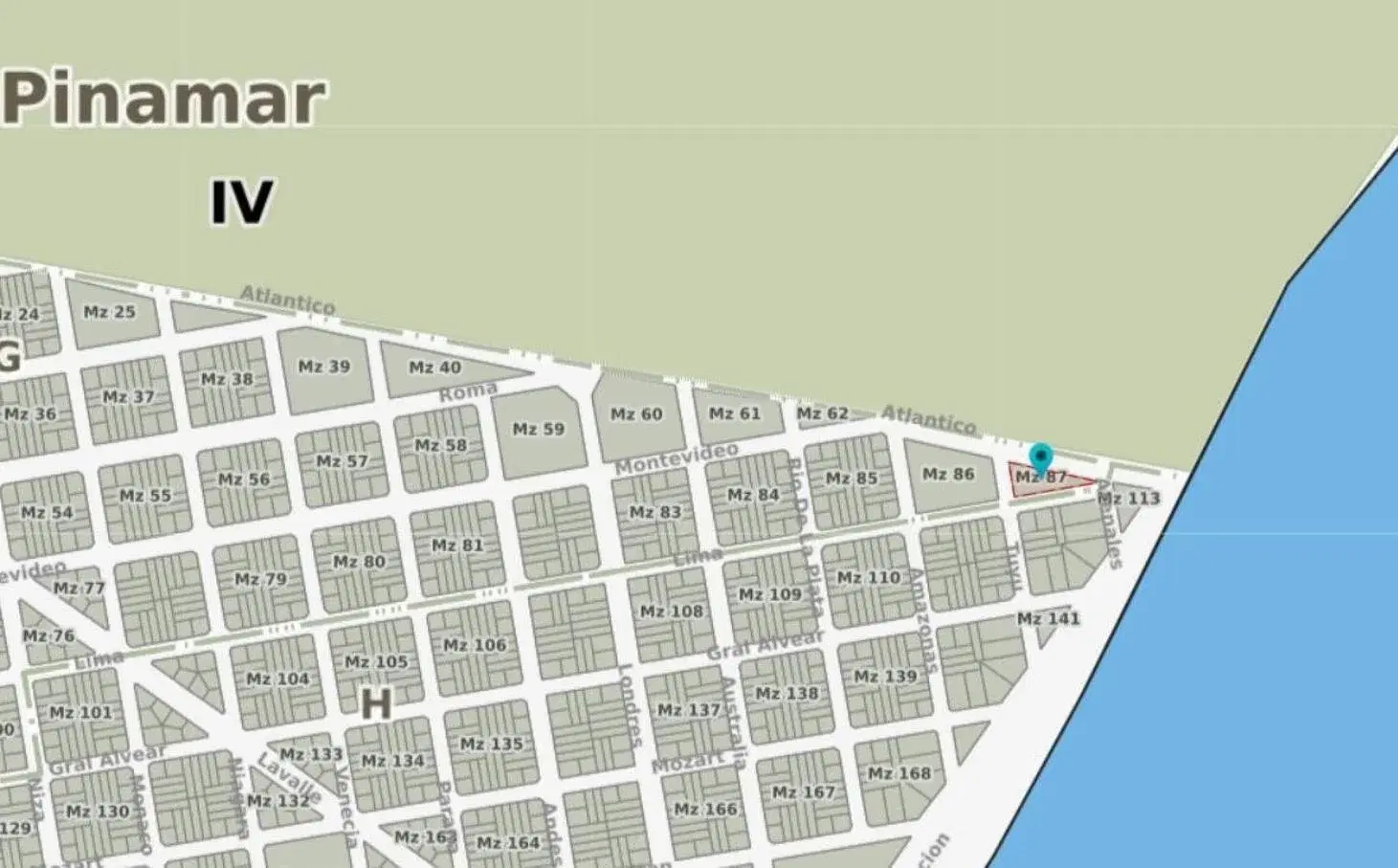Terreno en venta - 4055Mts2 - Pinamar 3