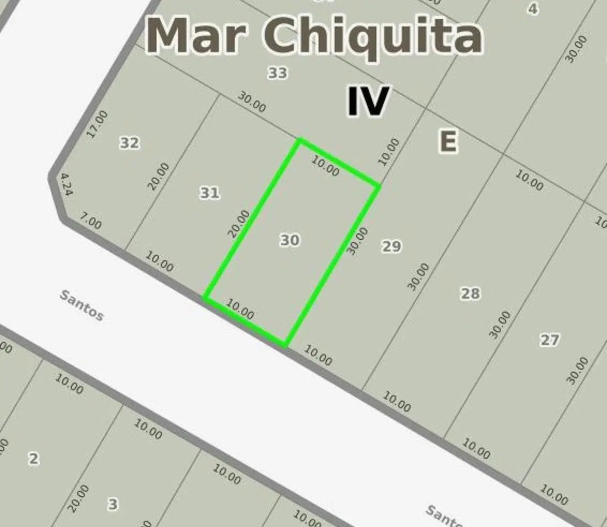 Terreno en venta - 200mts2 -  Santa Clara del Mar 3