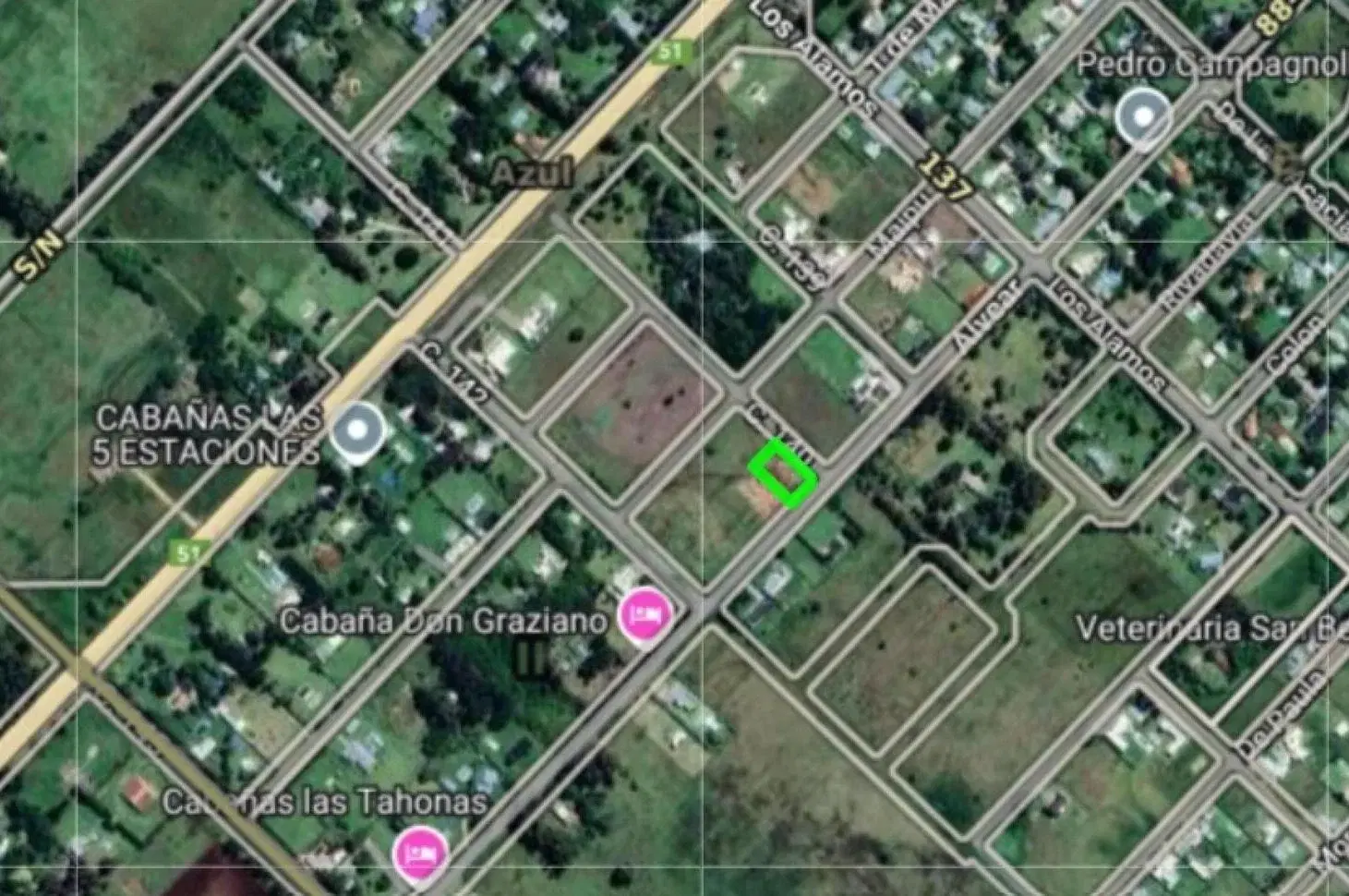 Terreno en venta - 1.045Mts2 - Azul 3