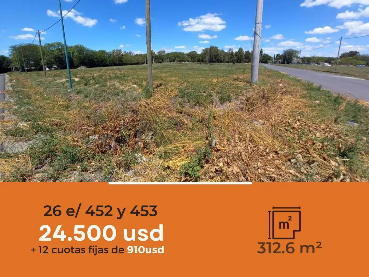 Terreno en venta - 308mts2 - City Bell [FINANCIADO] 2