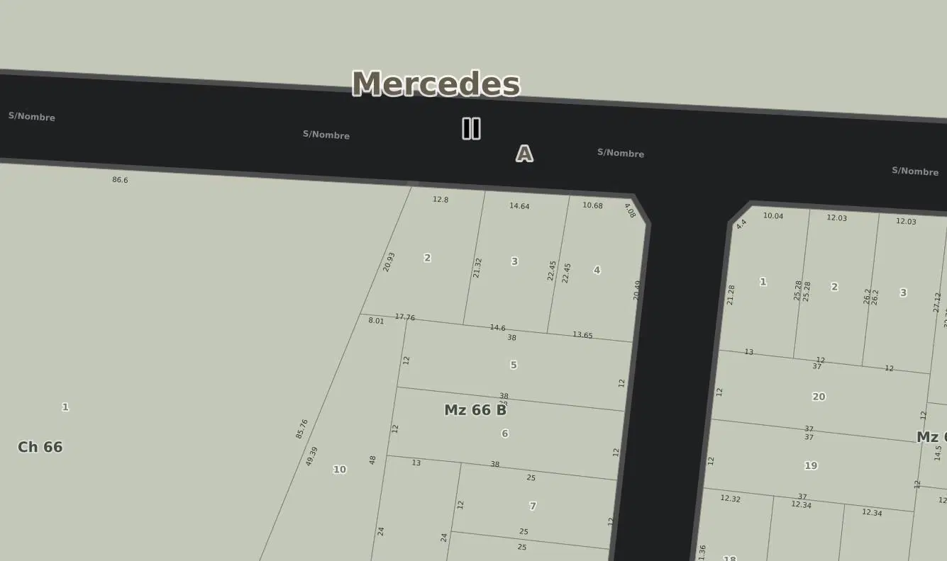 Terreno en Venta - 316mts2 - Mercedes 2