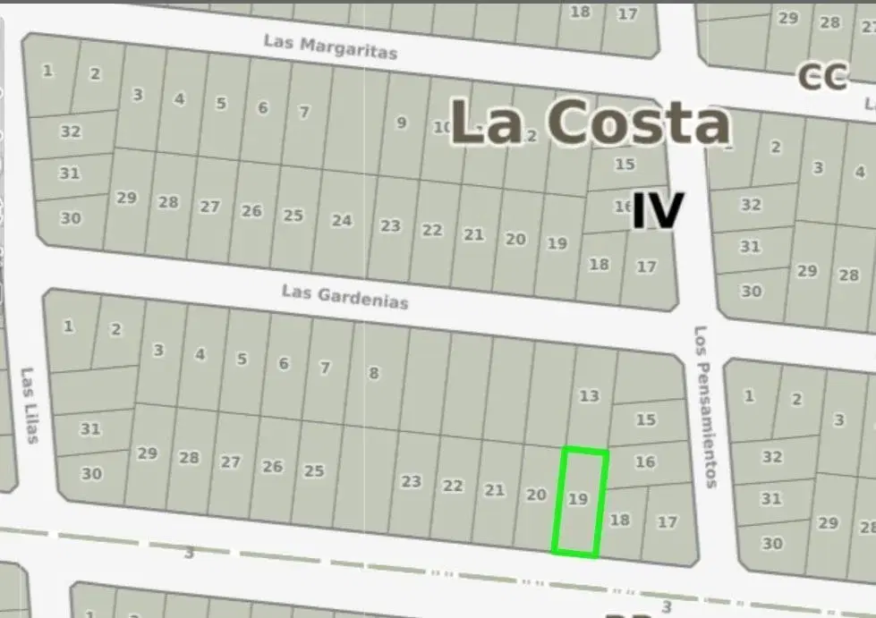 Terreno en venta - 555Mts2 - Costa del Este 4