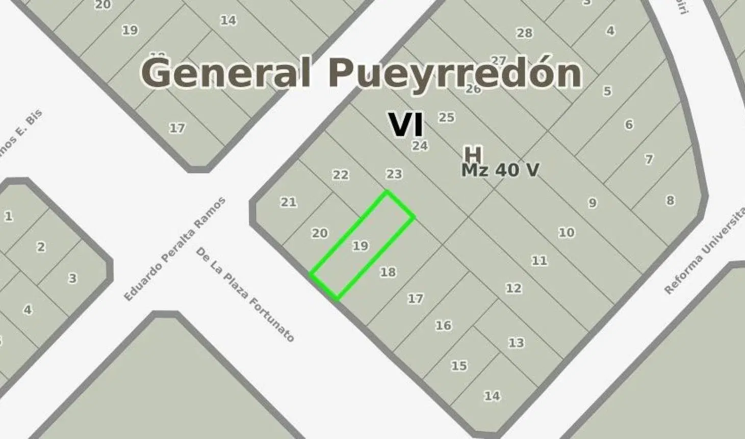 Terreno en venta - 306Mts2 - General Pueyrredón 2