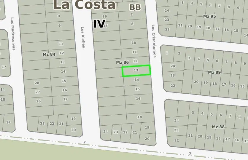 Terreno en venta - 664Mts2 - Costa Del Este 2