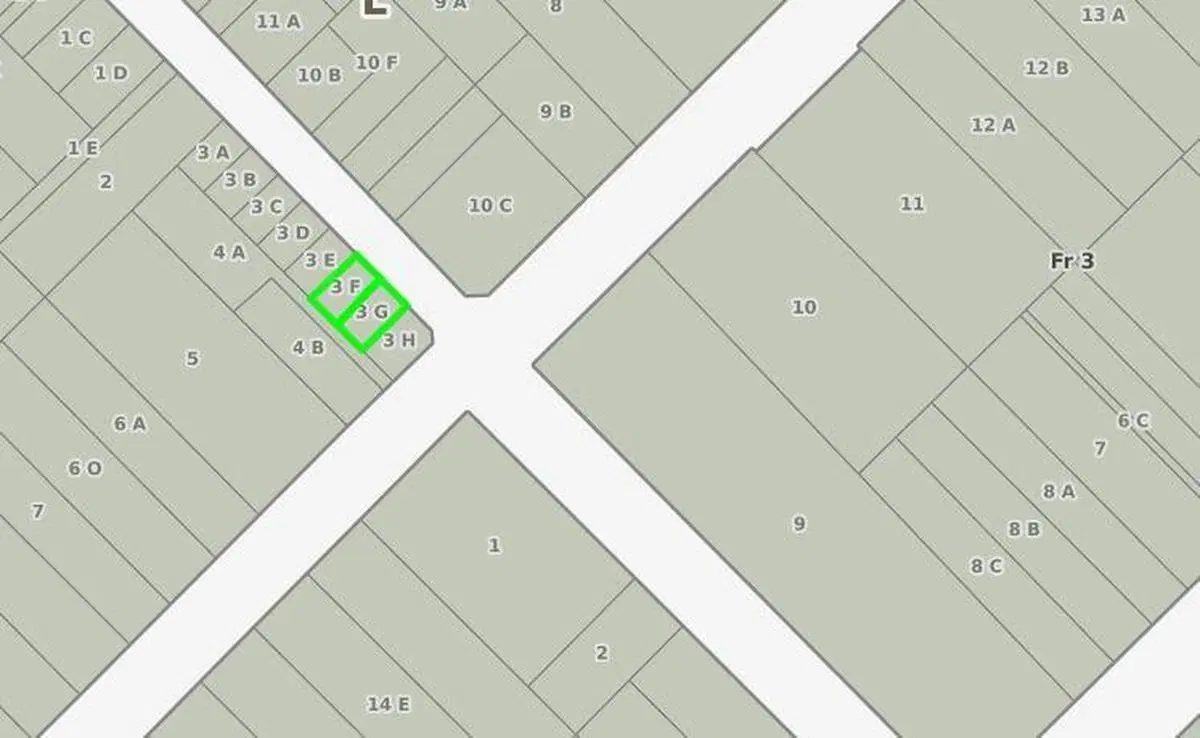 Terreno VENTA 18x22mts - 396mts2 totales - Colonia San Miguel 4