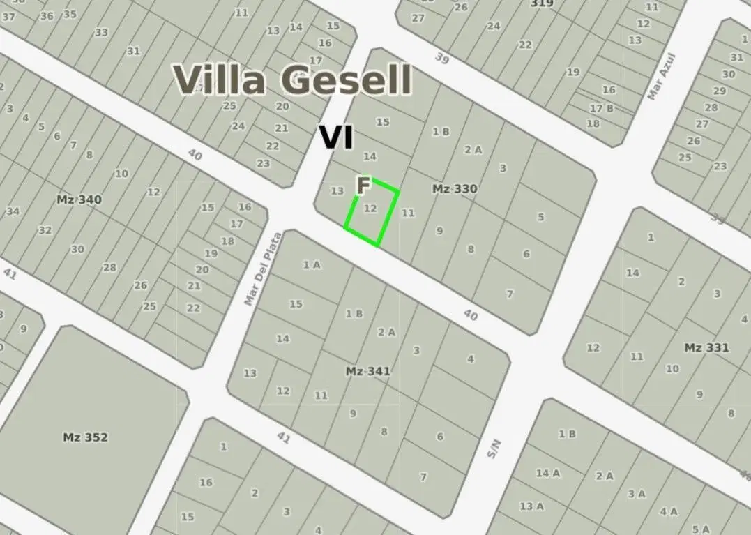 Terreno en venta - 629mts2 - Mar Azul 3