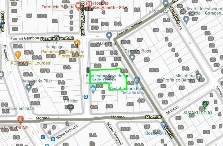Terreno en venta - 1521 mts2 - Pilar 3