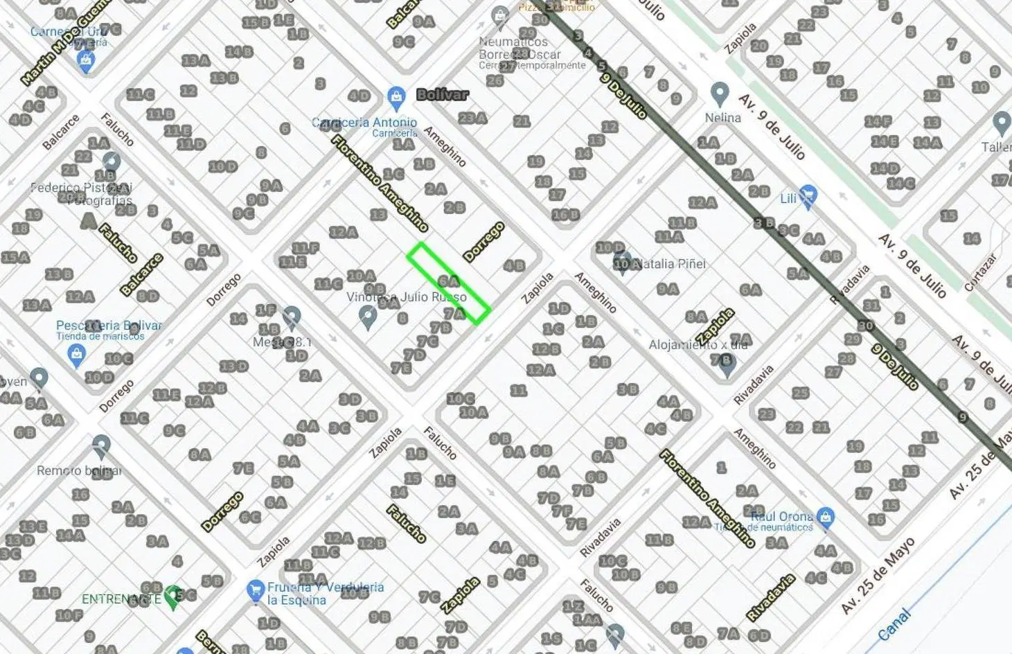 Terreno en venta - 500mts2 - Bolivar 3