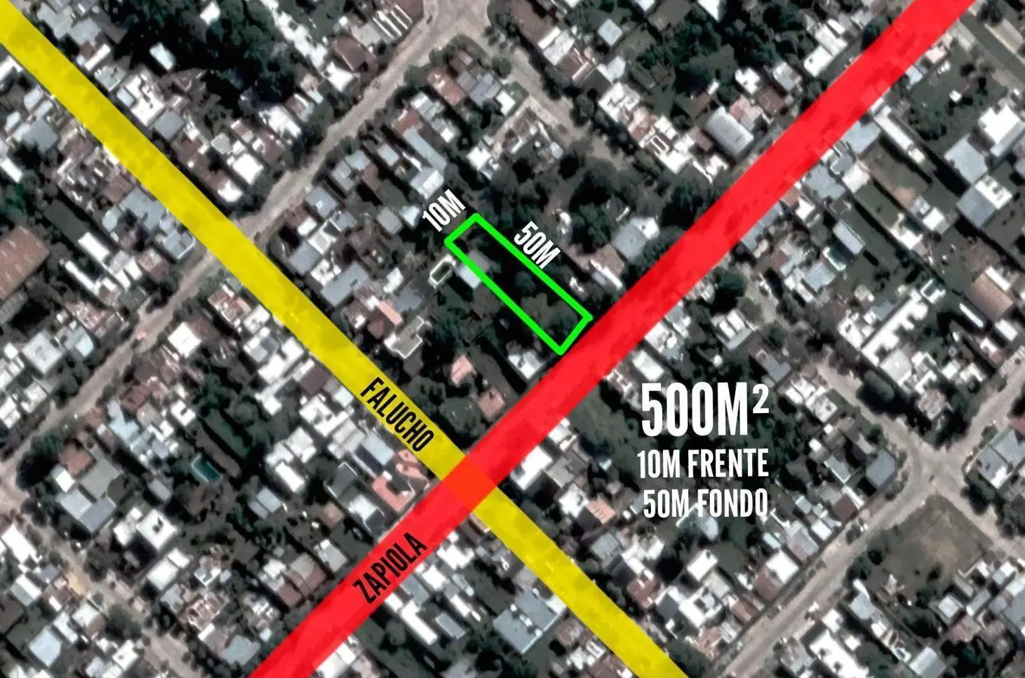 Terreno en venta - 500mts2 - Bolivar 1