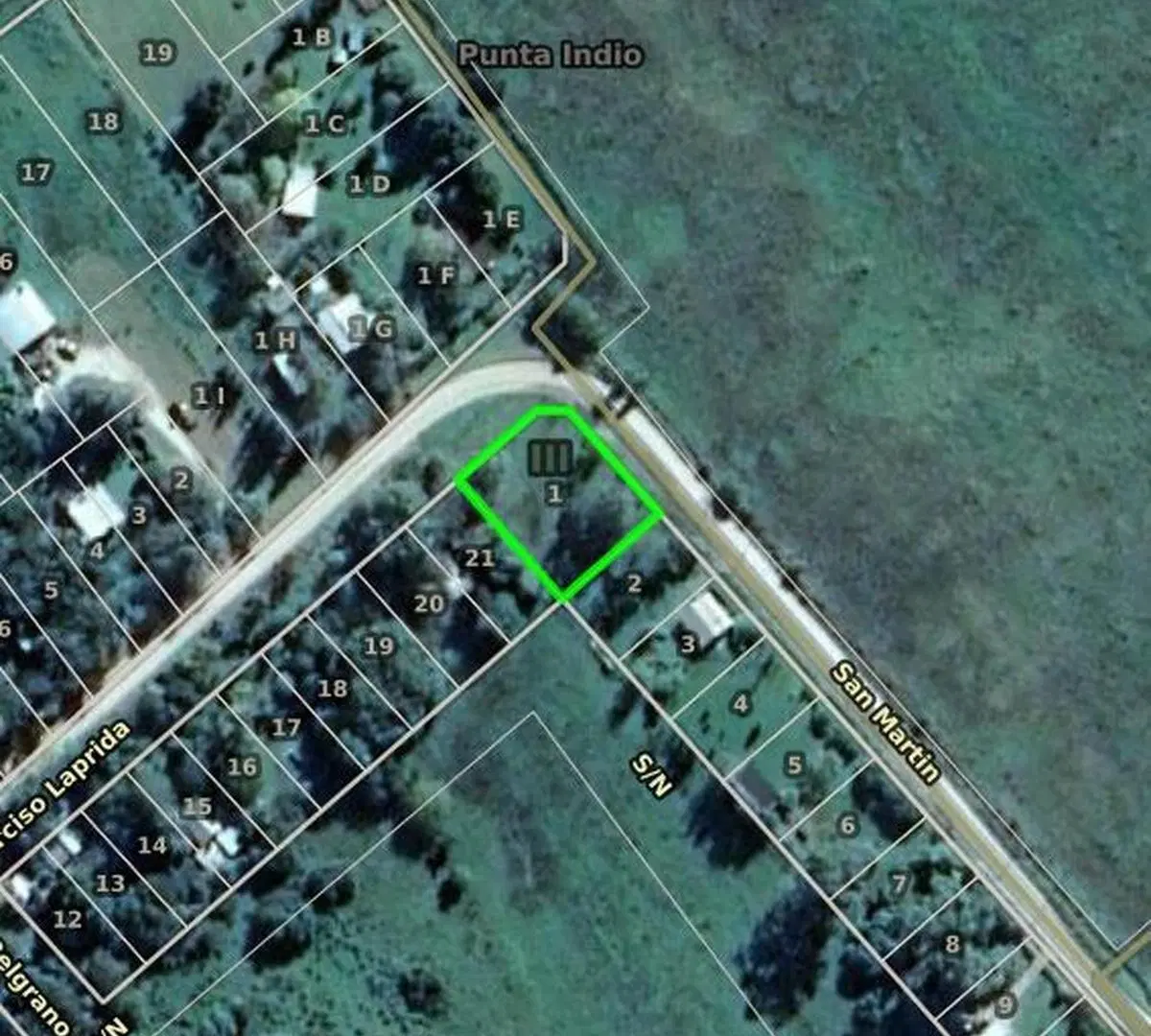 Terreno en venta - 1271Mts2 - Punta Indio 4