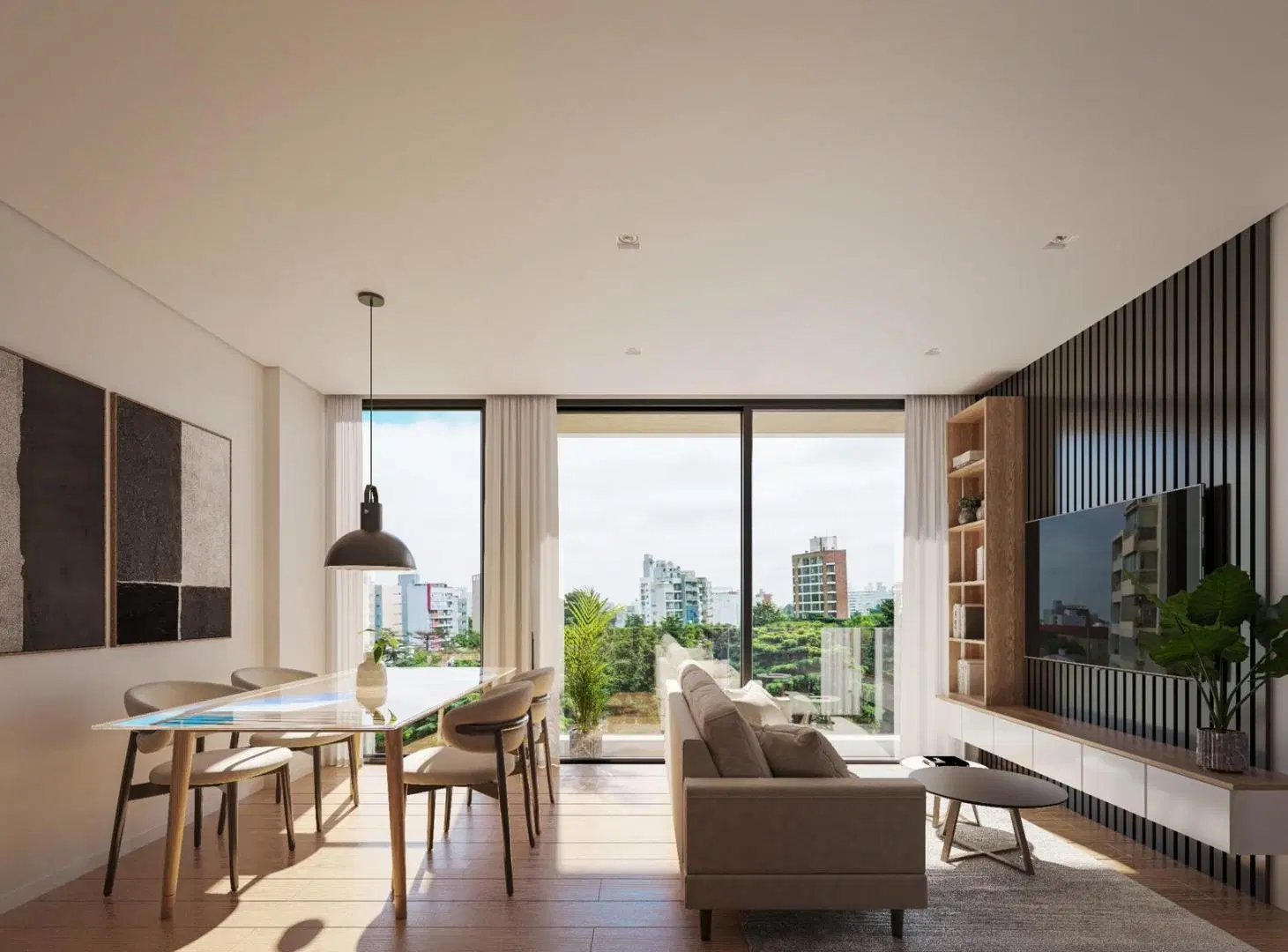 Departamento- construcción- venta - 1 Dormitorio 1 Baño - 48Mts2 - La Plata-TORRE FERAN 8