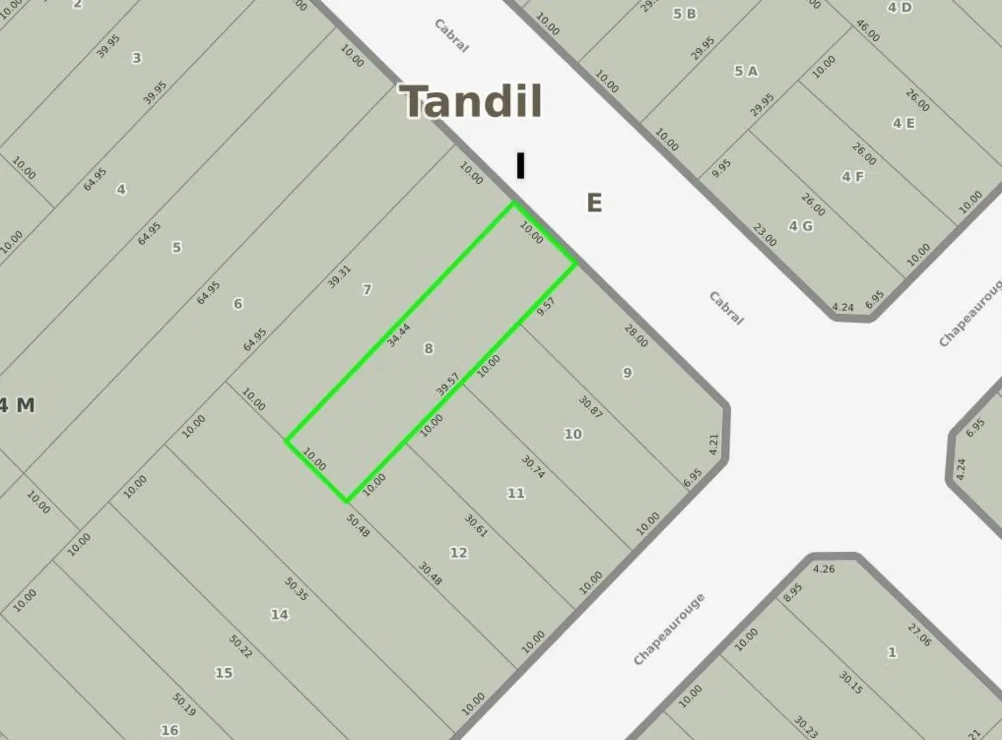 Terreno en venta - 395Mts2 - Tandil 3
